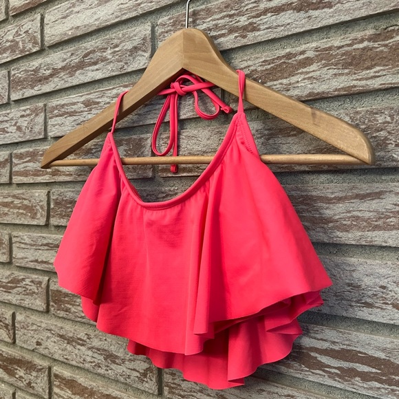 George Pink Bathing Suit Top - Picture 8 of 10